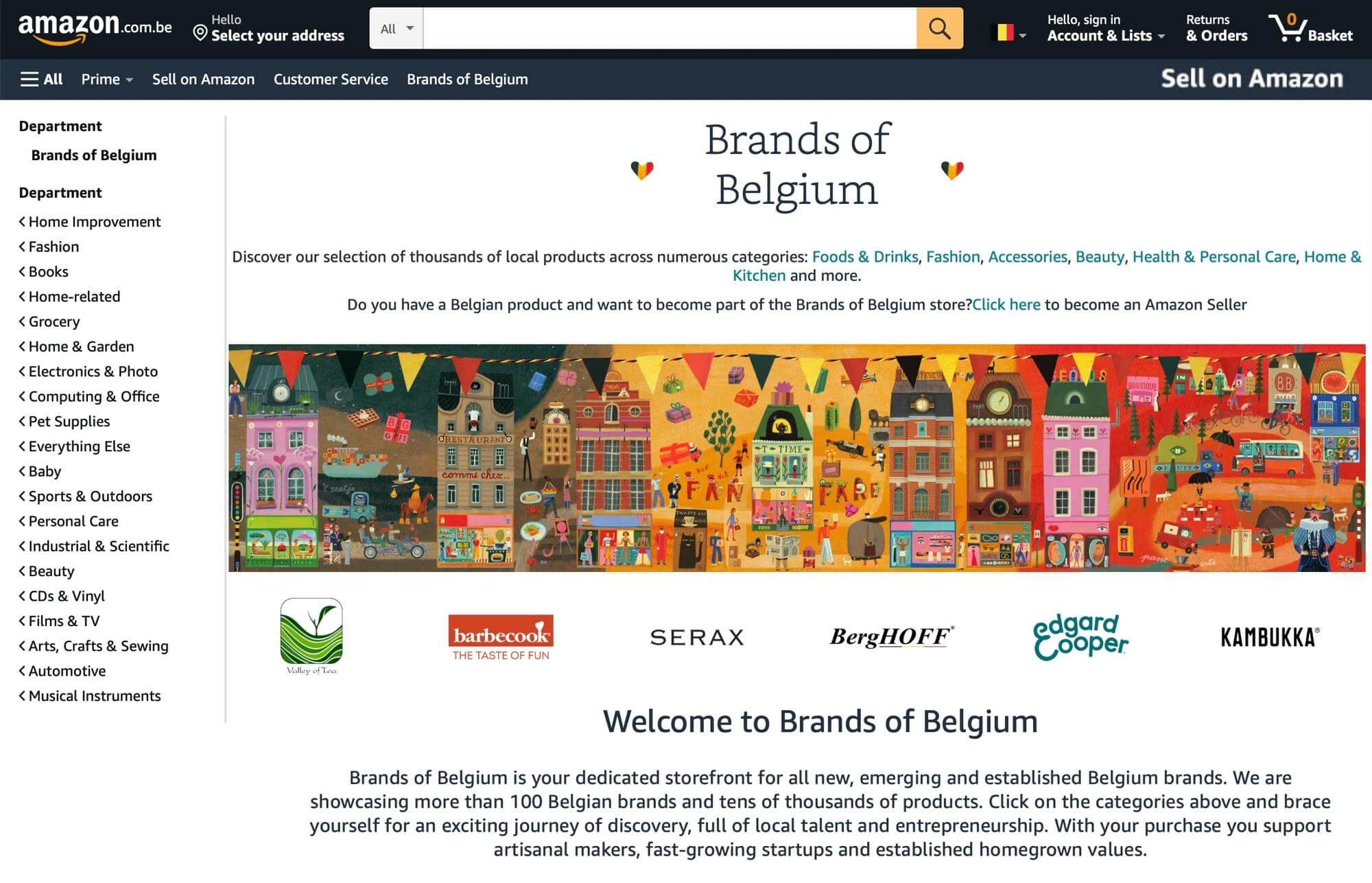 Amazon比利时站点开启插图